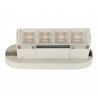 12W linear LED track spotlight, adjustable white