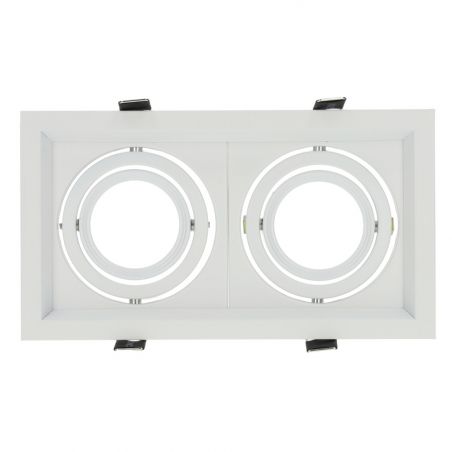 Adjustable white frame for AR60. Double