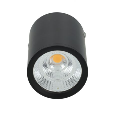 Downlight Surface 7W COB Bridgelux Schwarz