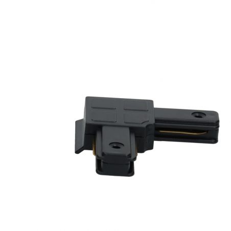 Giunzione ferroviaria curva assembleabile nera