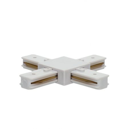 União + em PVC, cor branca