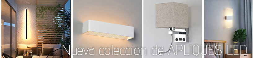  Nueva colección de apliques LED Interior y exterior. Para uso doméstico y comercial 